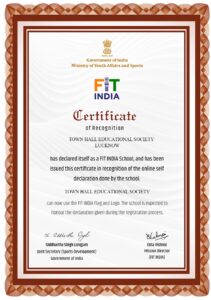 Fit India Certificate
